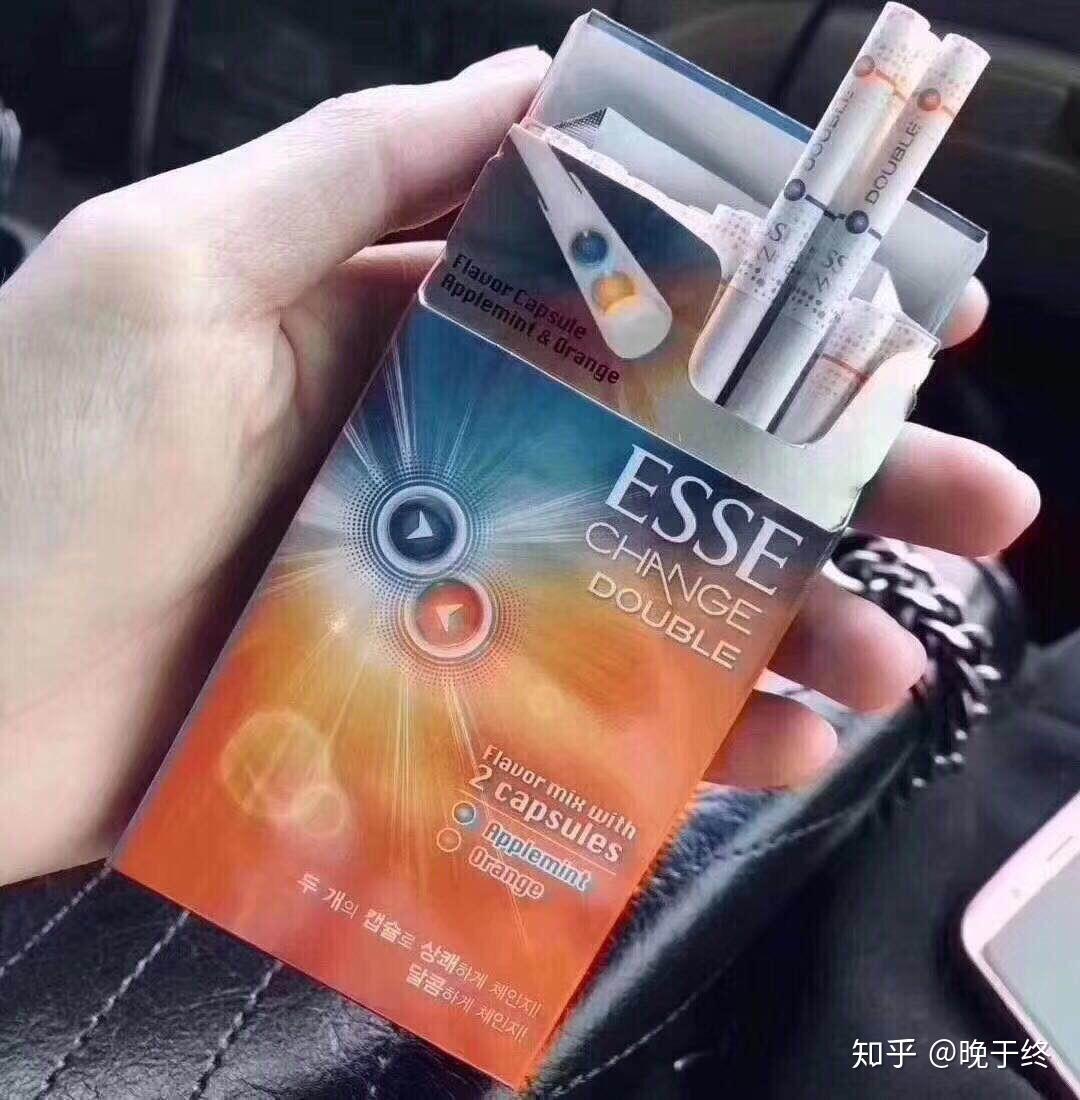 爱喜橙子爆/蓝莓爆 这个烟同样适合跟小哥哥一起分享 比薄荷爆多了一