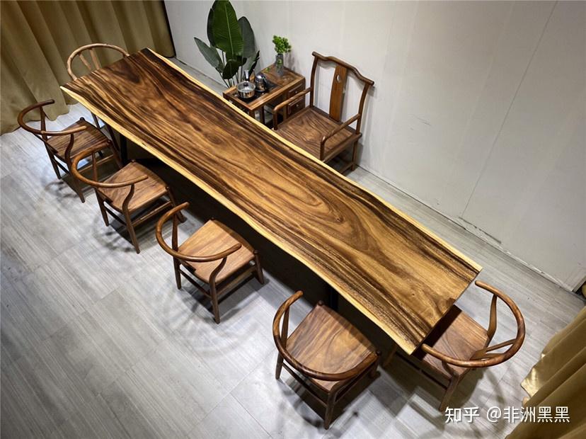南美胡桃木茶桌怎么样？这种木头有哪些优点？ - 知乎