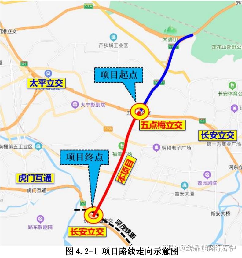 从莞深高速路线图图片