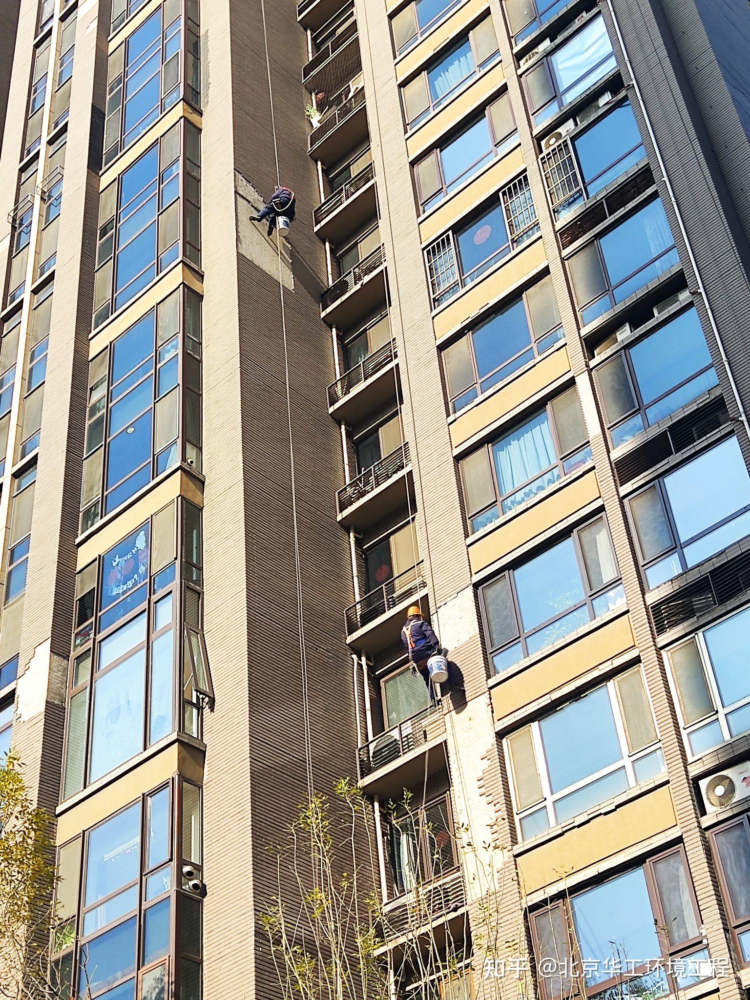 吊绳外墙维修公司怎么维修好