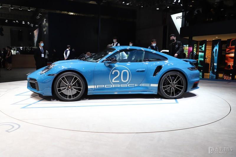 2021上海车展保时捷911turbos纪念版售31145万