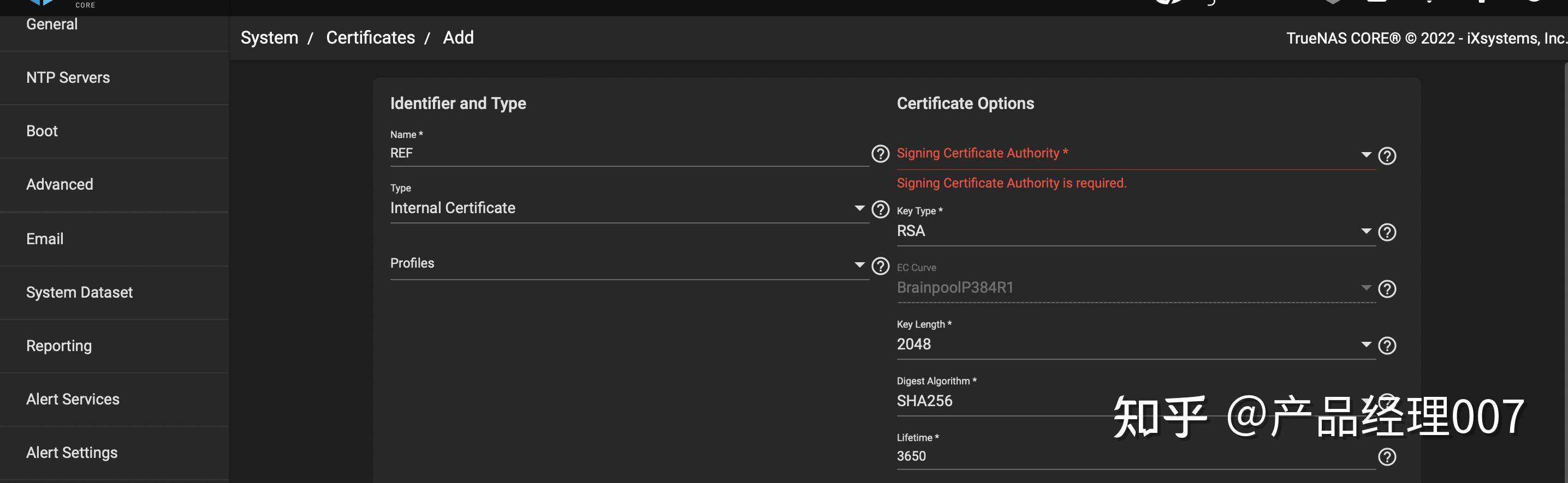  truenas certificate freenas default has expired 