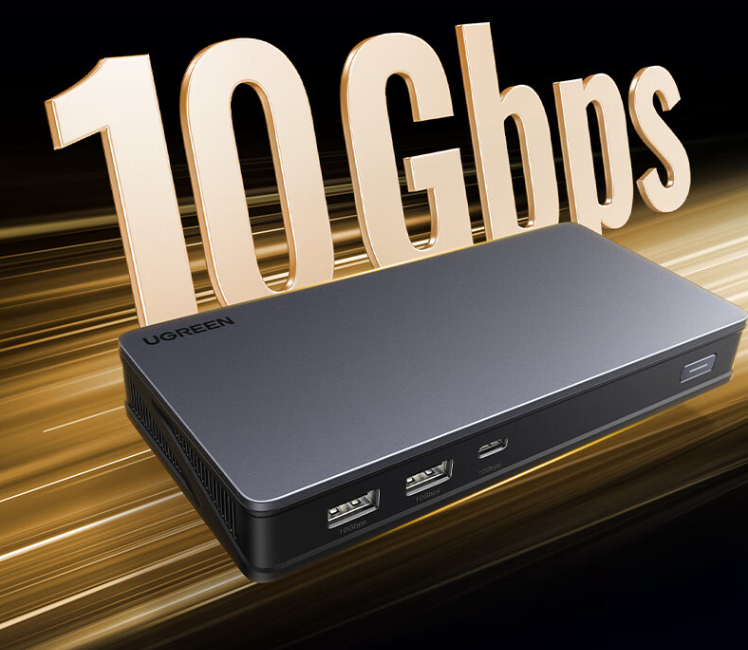 绿联推出多屏扩展坞9合1,配备hdmi,dp,usb-c,usb-a等多种接口