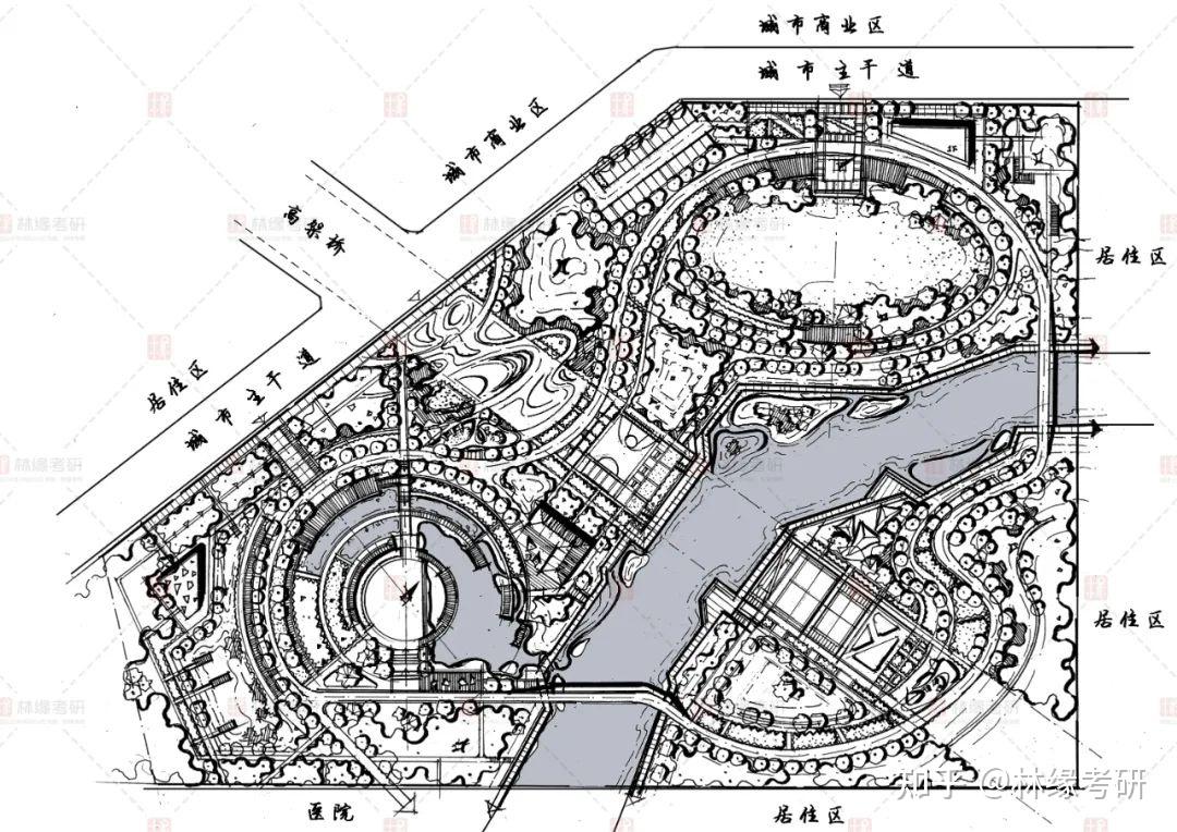 67快题真题| 22苏大城市滨水公园方案设计 - 知乎
