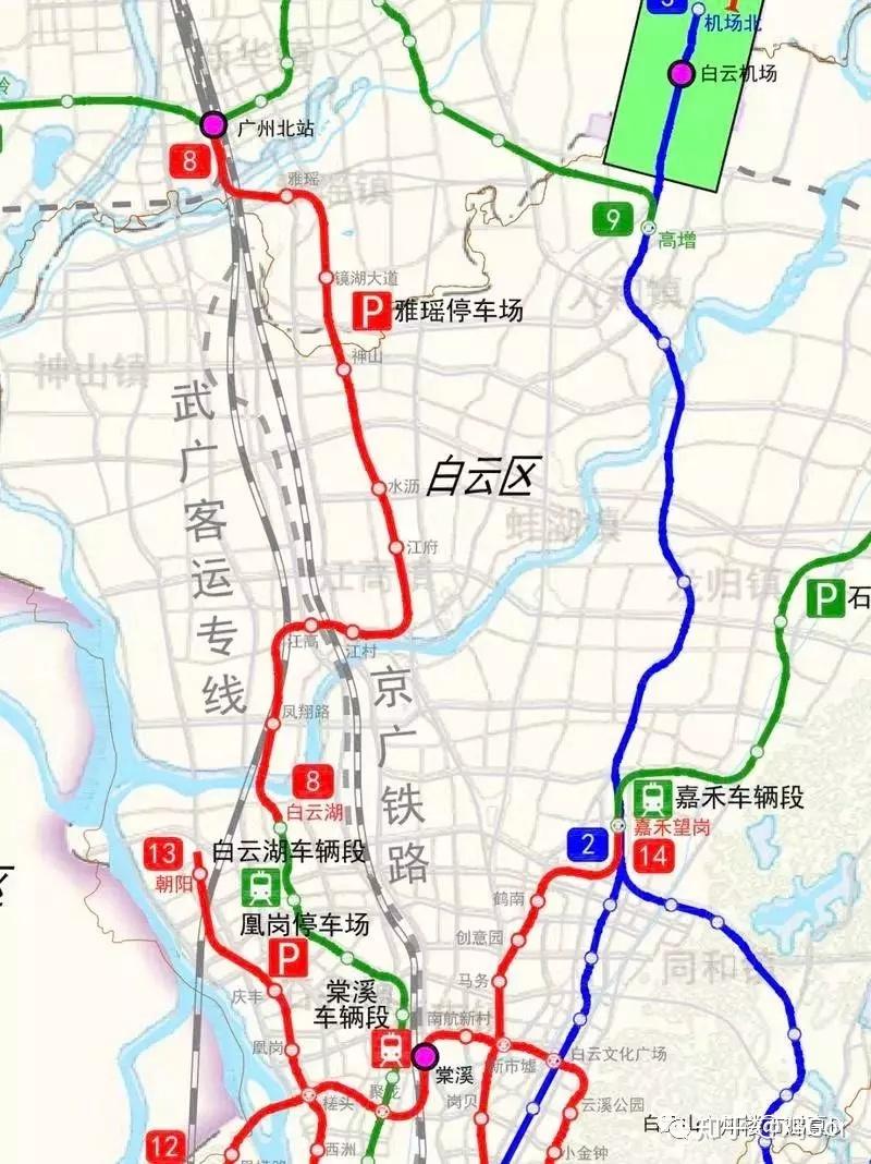 广州24号线有新动静连接67广州北站和棠溪站途经均禾地区