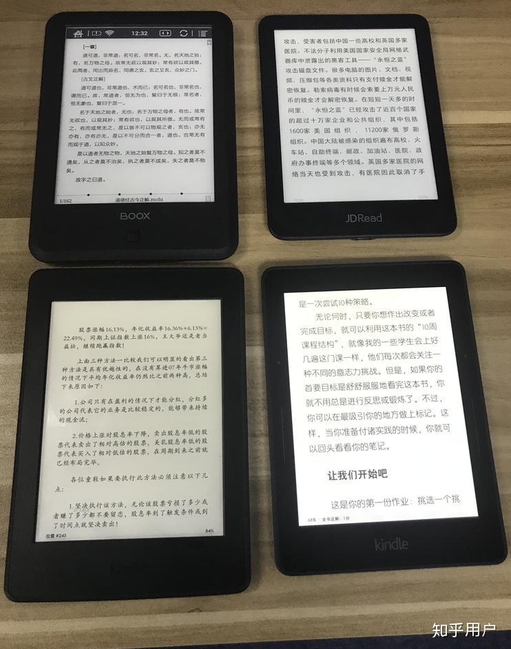 想买一个电子阅读器,求大神给推荐一下?