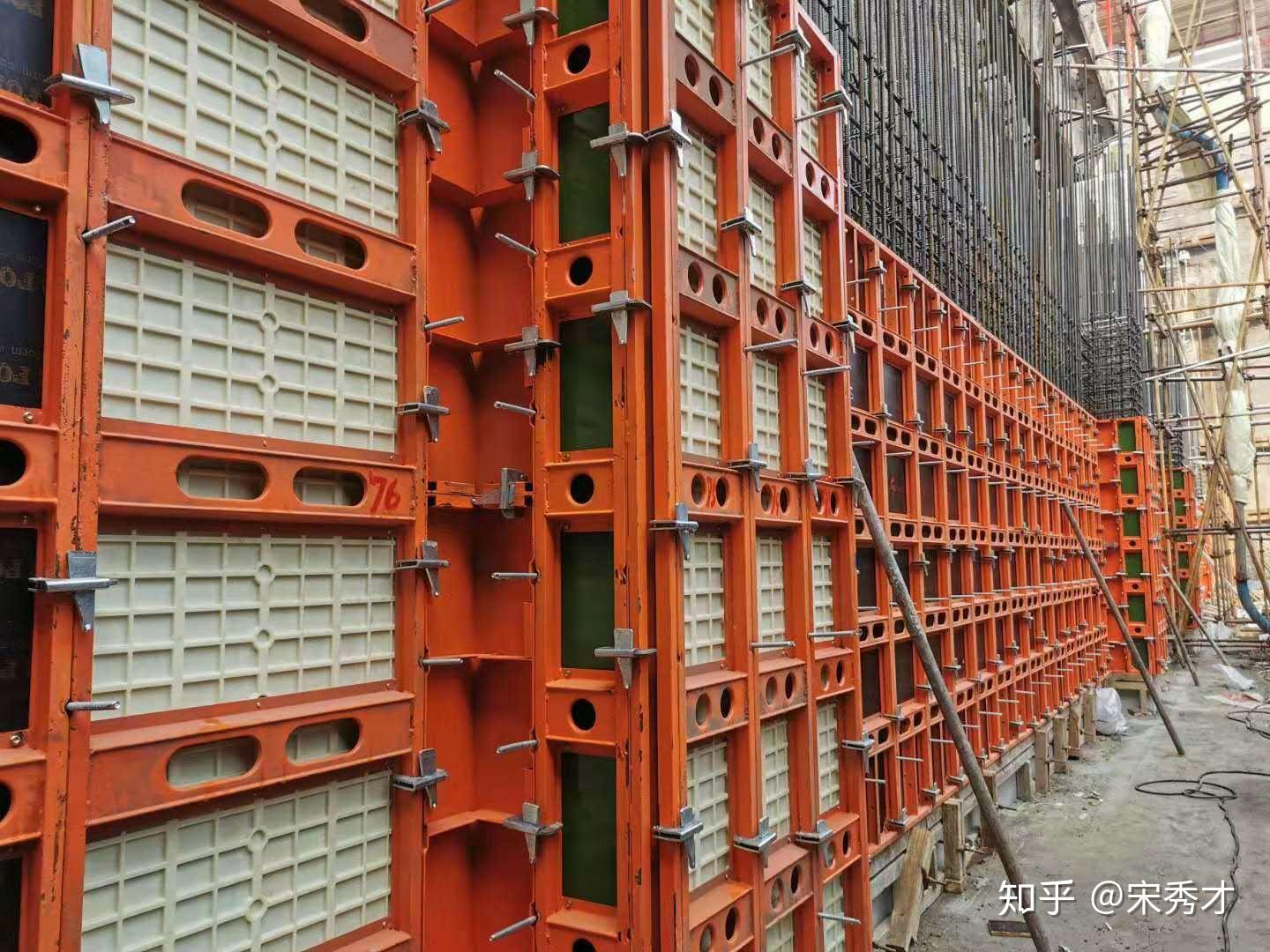 钢框模板系统应用案例清华大学综合实验楼