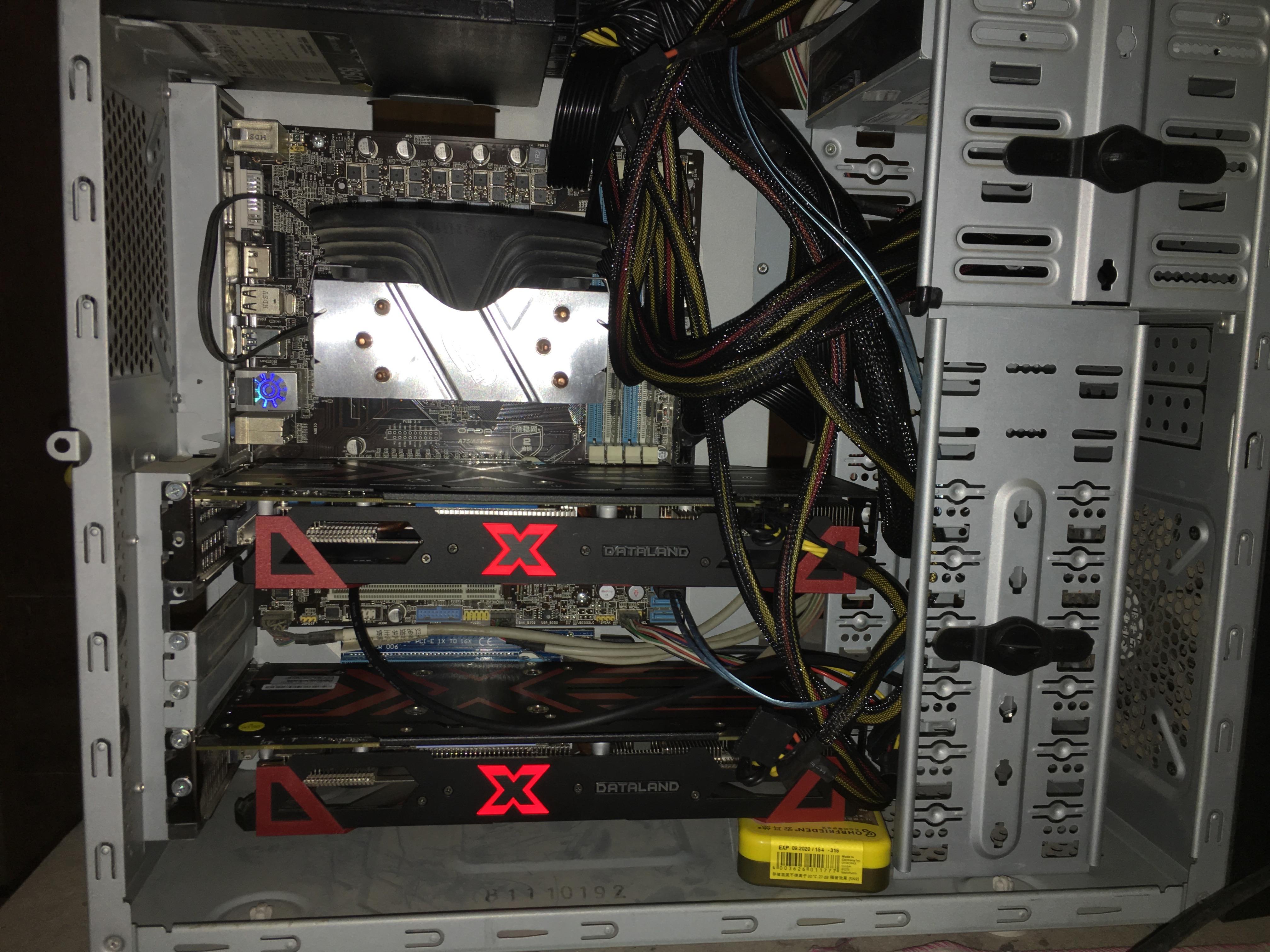 双卡470矿机组装纪事