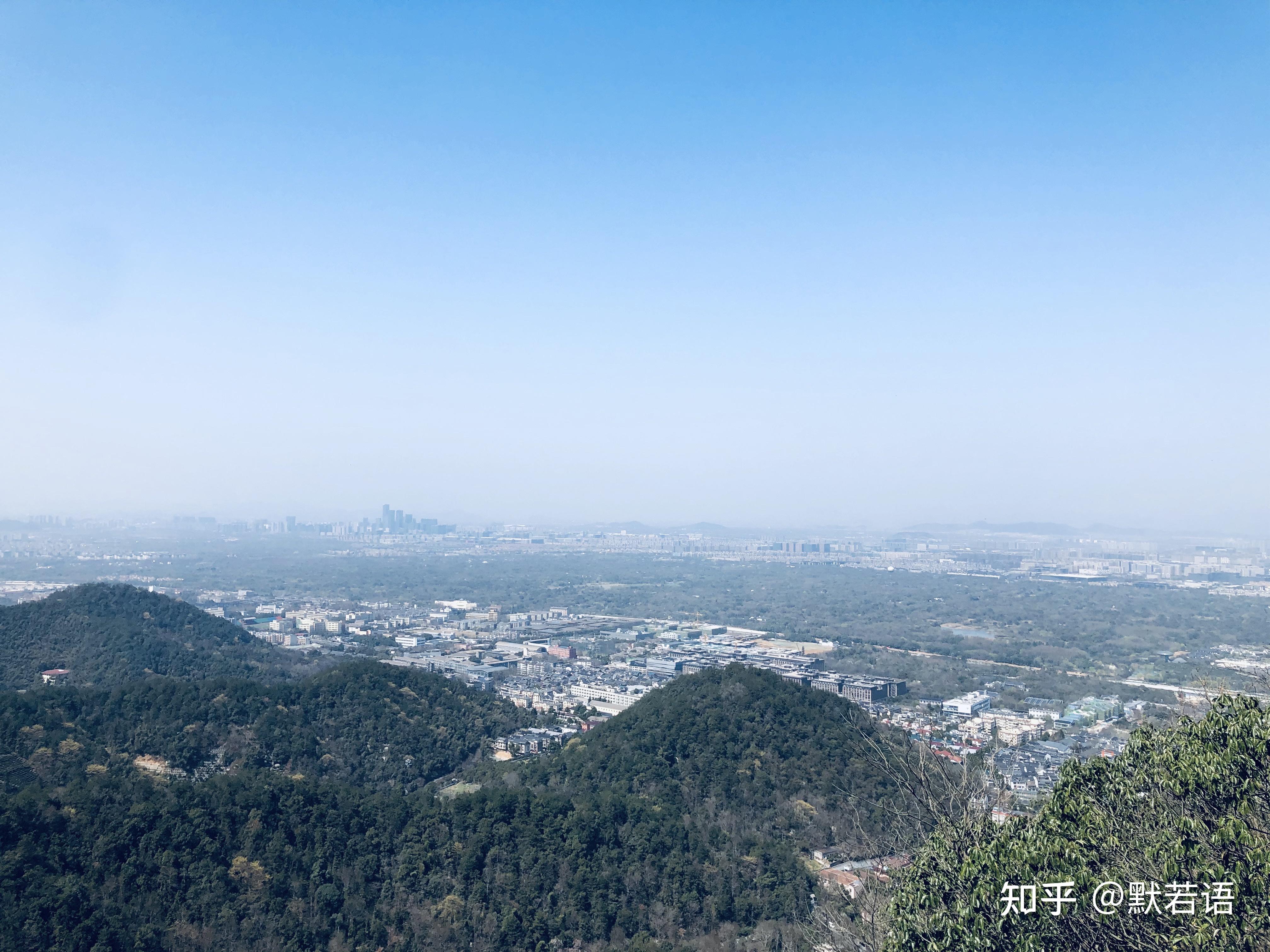 北高峰是杭州最高的山图片