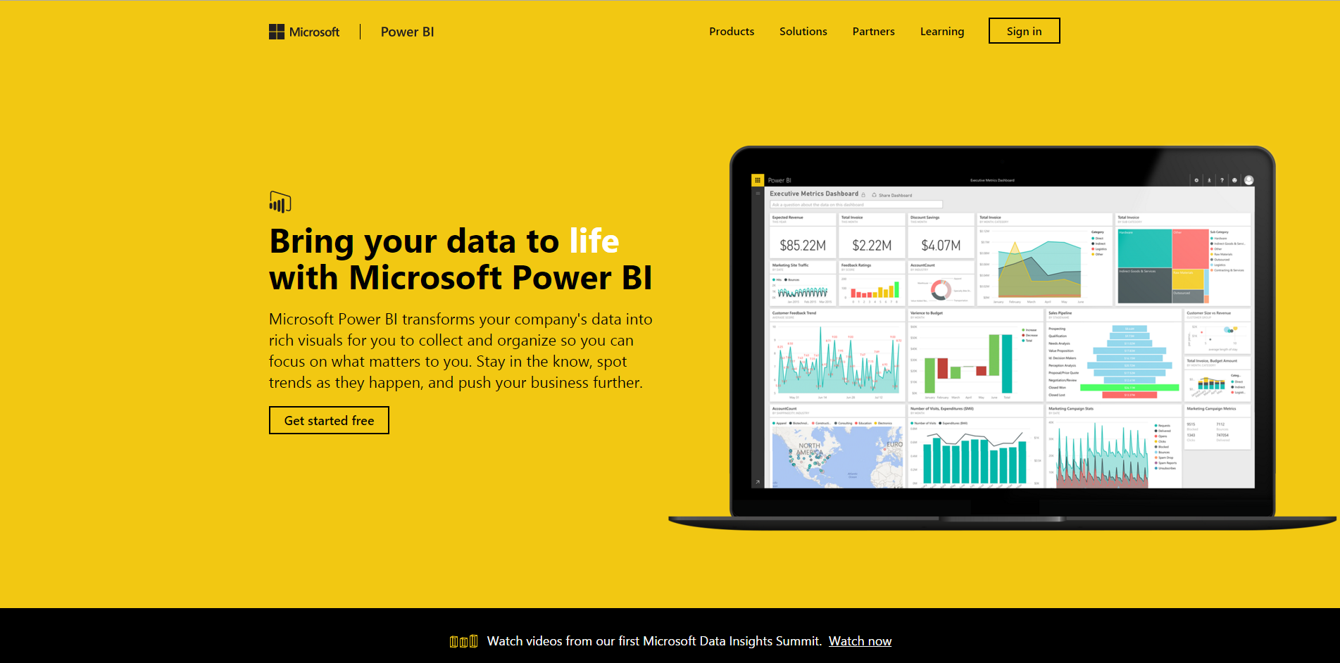 07微软又一逆天可视化神器powerbi