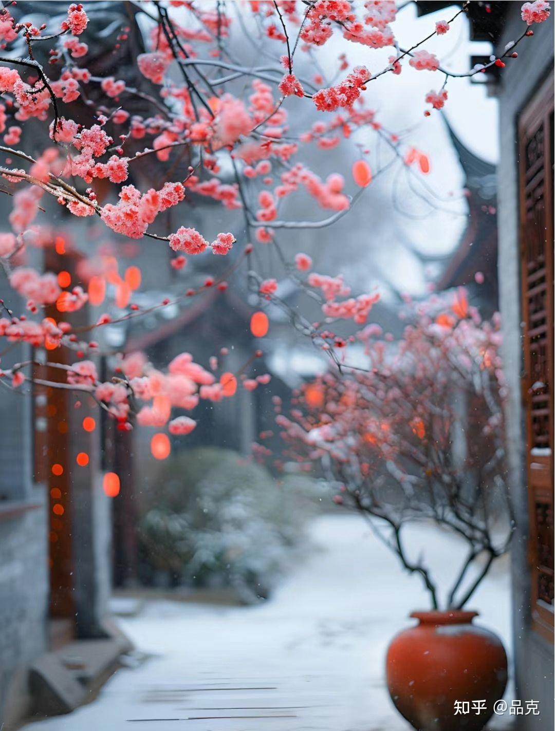 红梅傲雪 - 知乎