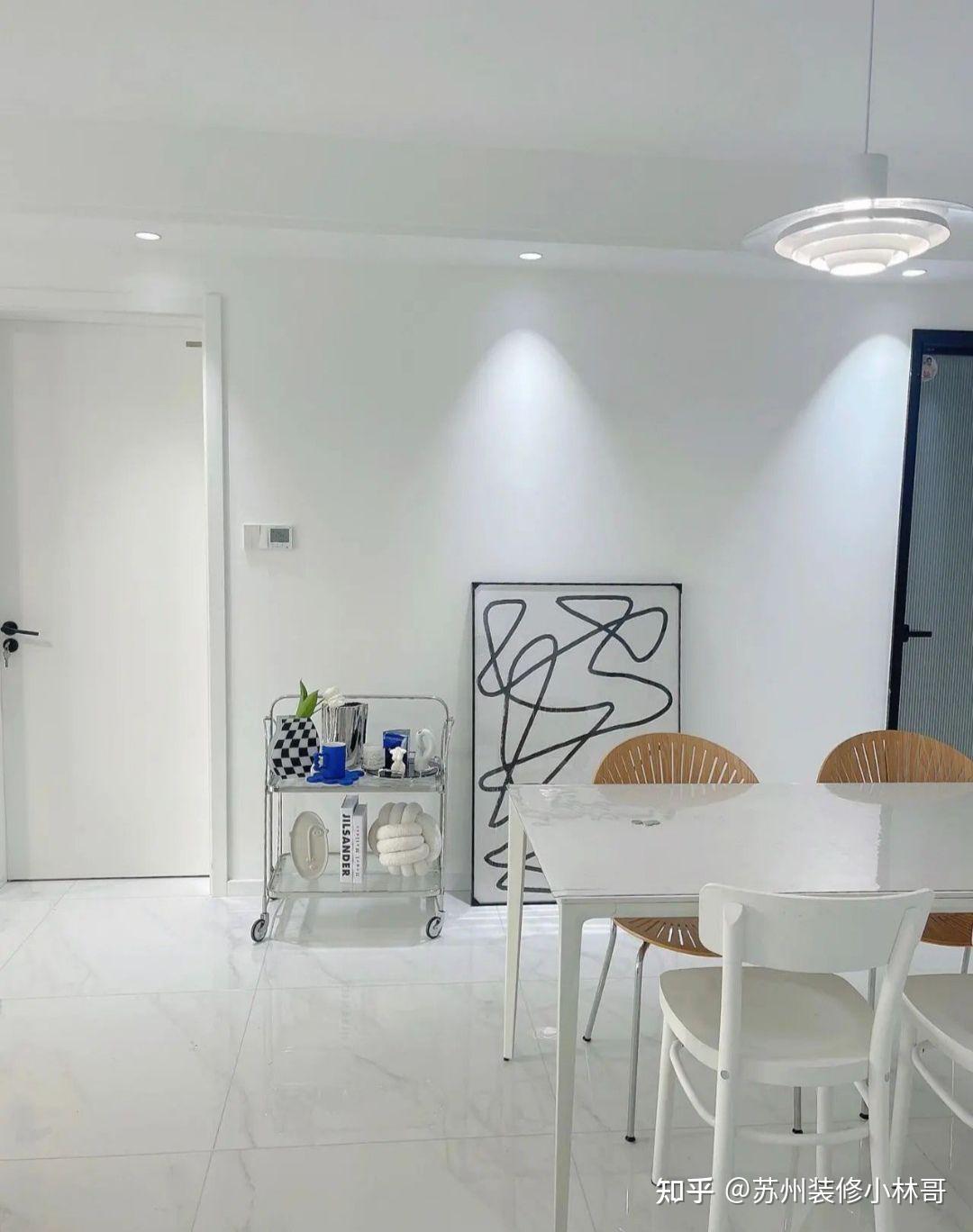 苏州装修140平的全白色系装修大全