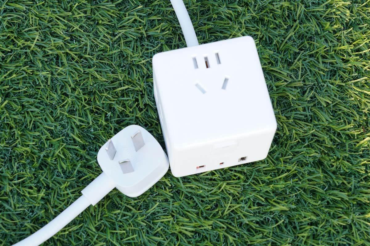 打造小清新盐系桌面的小物件,小米33w魔方插座图赏