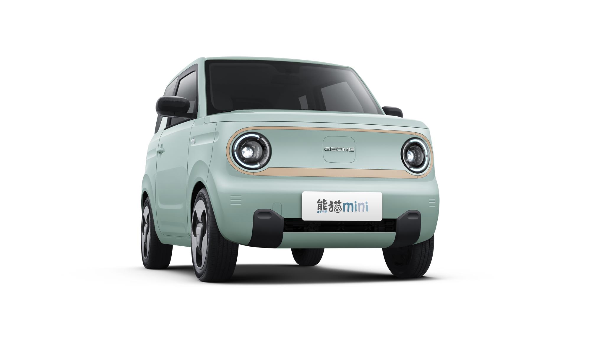 吉利发布熊猫mini官图呆萌造型惹人注目