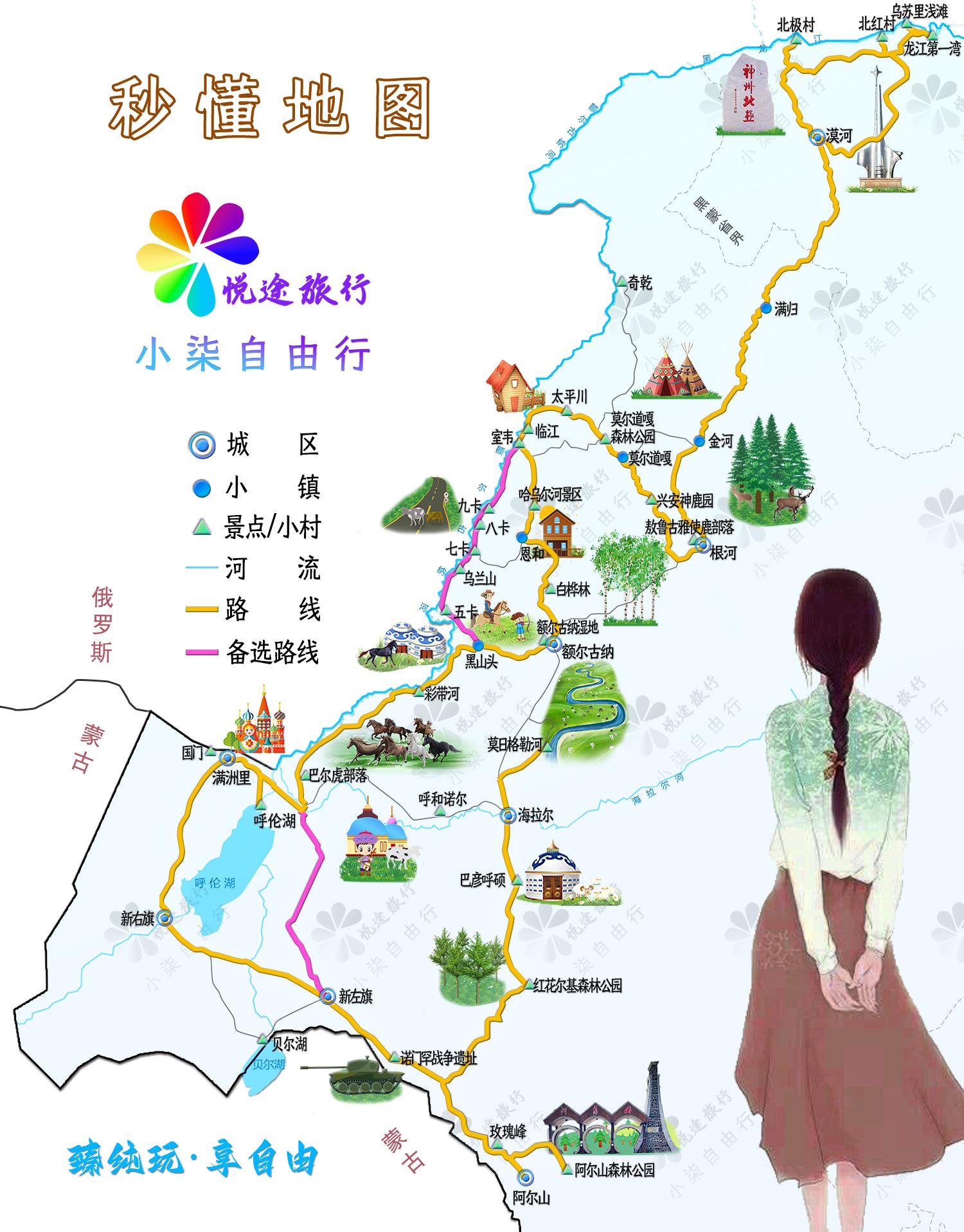 写给68月来呼伦贝尔旅游的小伙伴超详细攻略建议收藏