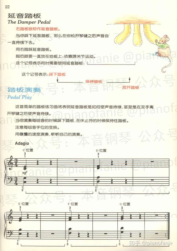 课程 乐理知识讲重点第十二课 踏板 知乎