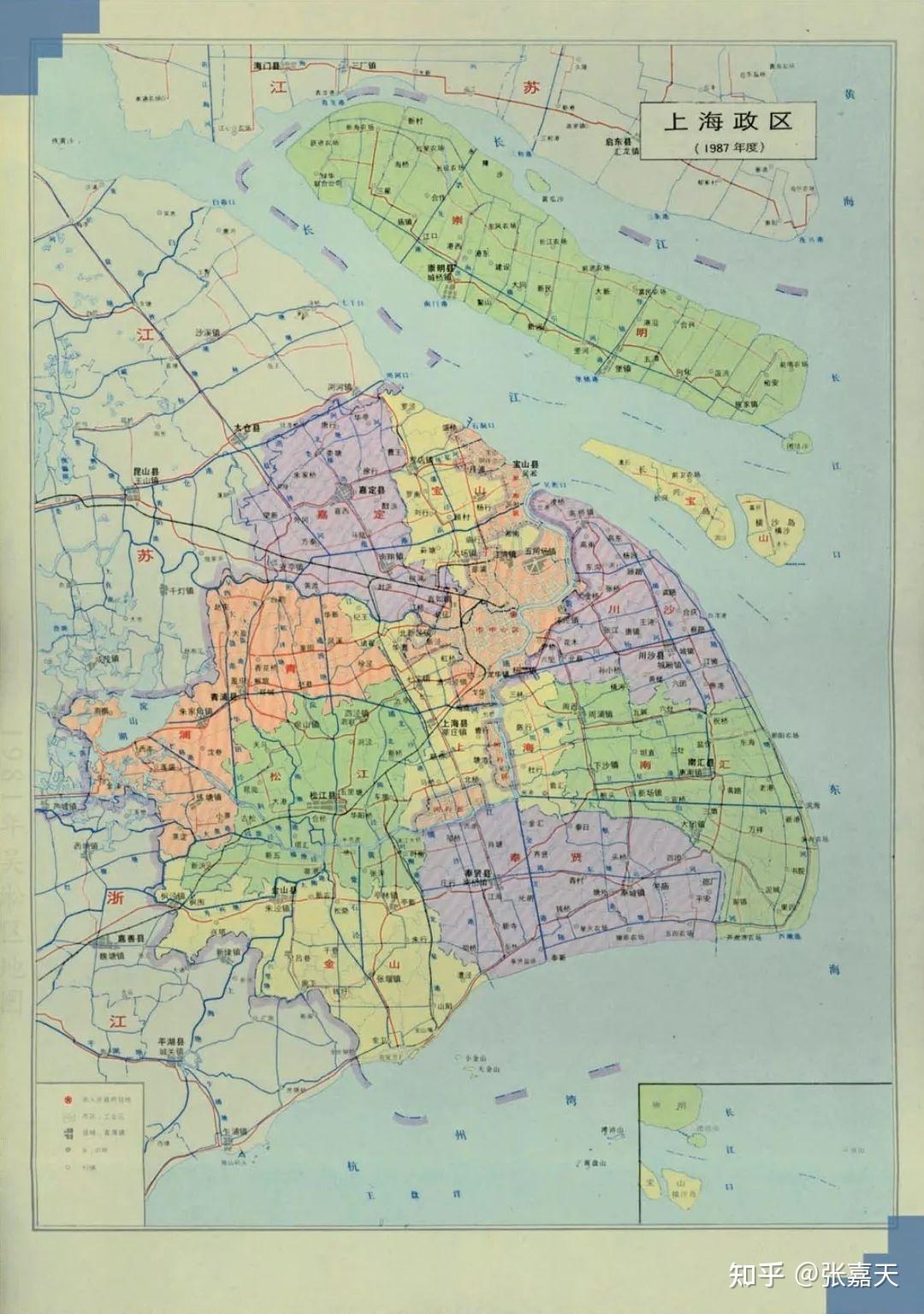 上海市行政区划的变迁 - 知乎