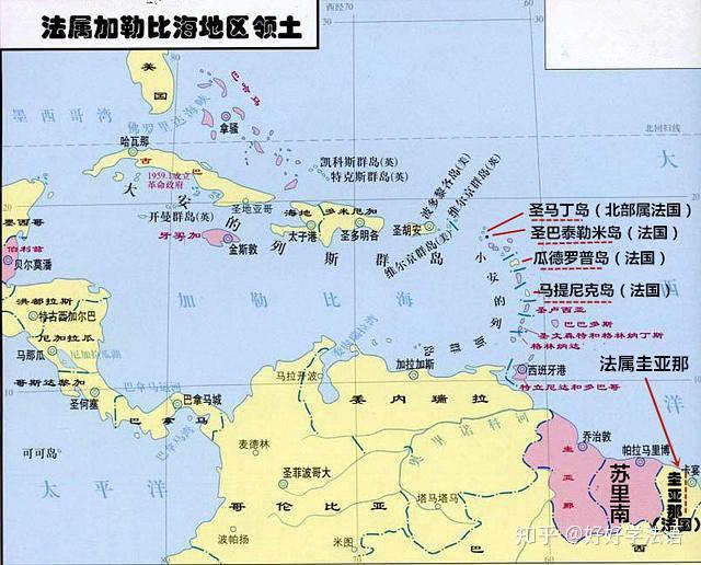 圣巴泰勒米,法属圣马丁,圣皮埃尔和密克隆,圣巴泰勒米岛是位于美洲