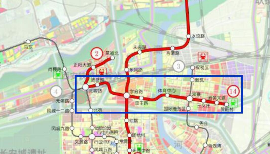 西安地鐵14號線北客站賀韶村詳解