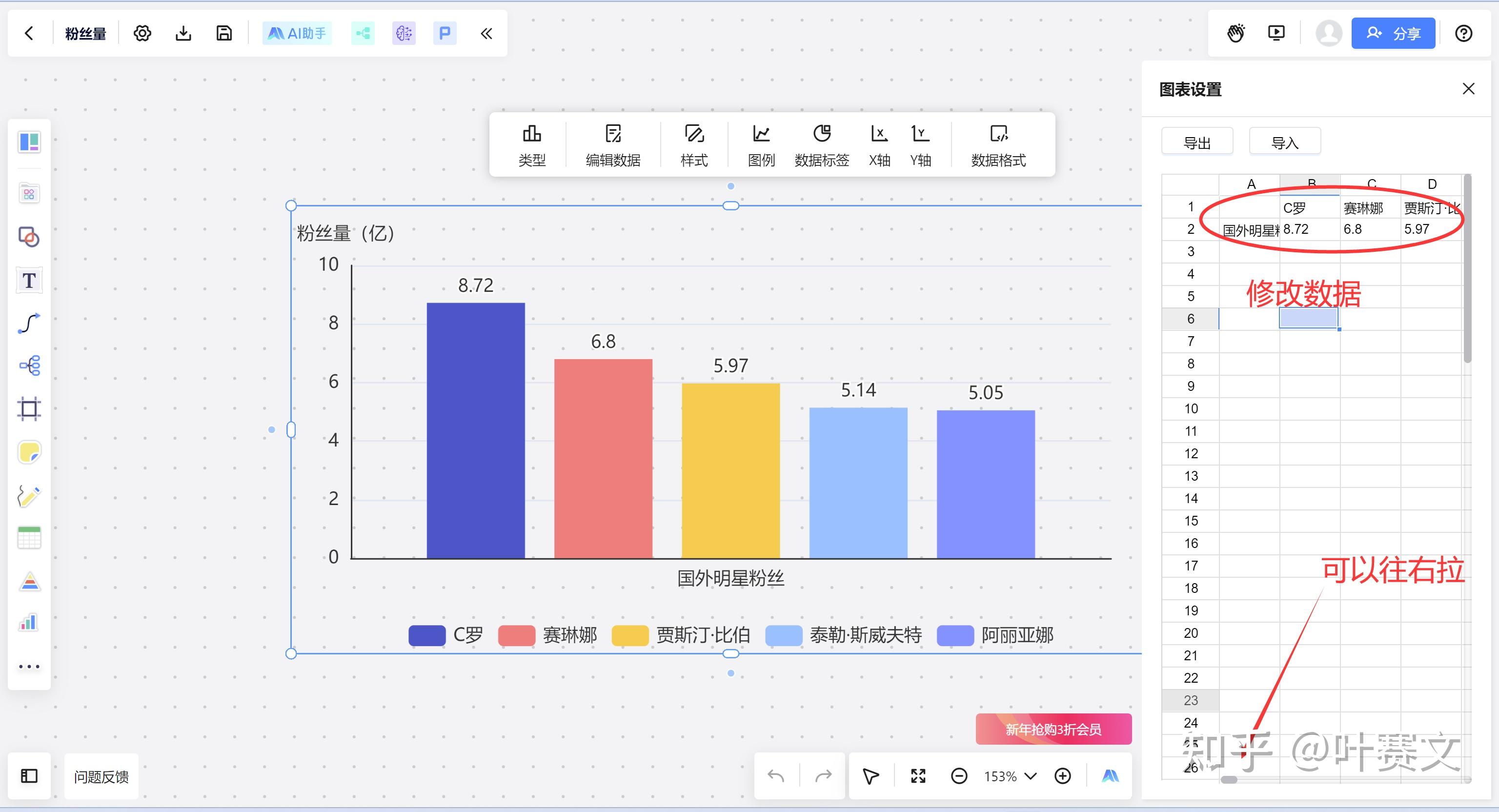 AI图表制作神器——妙办画板系列教程:1.快速制作图表 - 知乎