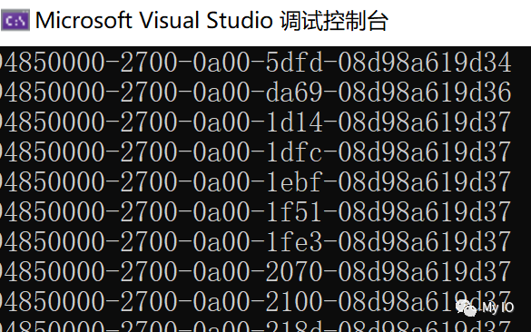 使用C#快速生成顺序GUID - 知乎