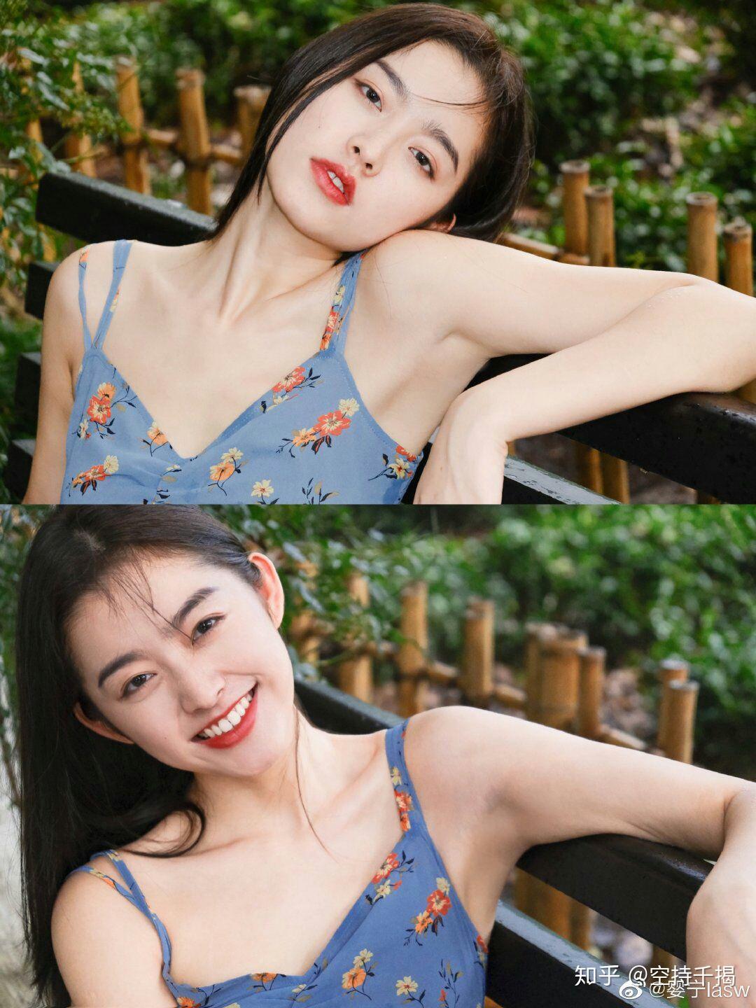 再放一些小姐姐的图吧微博名婴宁lasw  来自西安一名大学生模特首先是