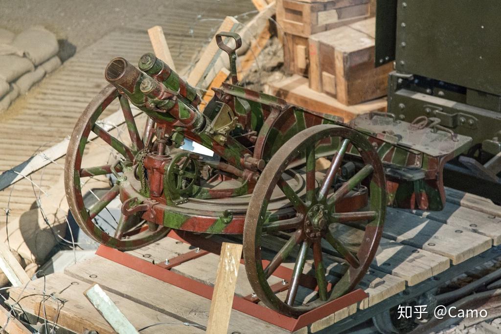 一战德军火炮迷彩伪装