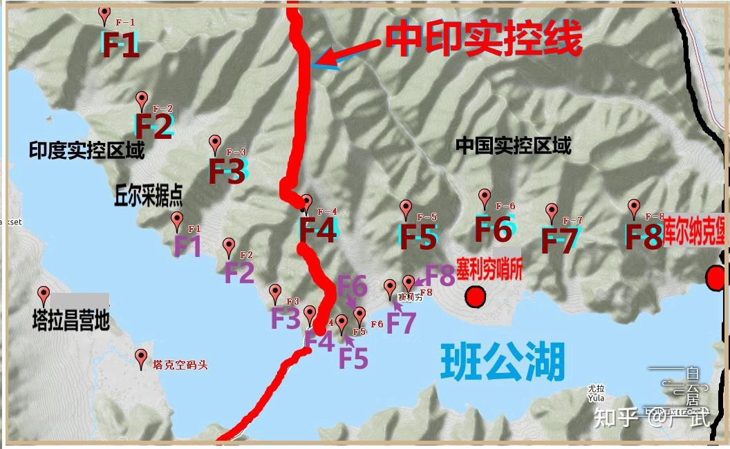 墨脱中印实际控制线图片