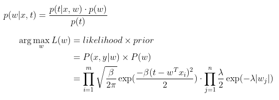 l1正则先验是laplace分布l2正则先验分布是高斯分布