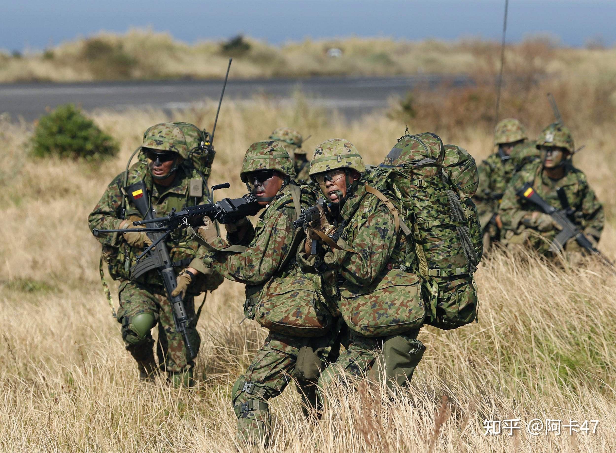 日本自卫队深藏不露抛开核武器英法德三国都不是对手