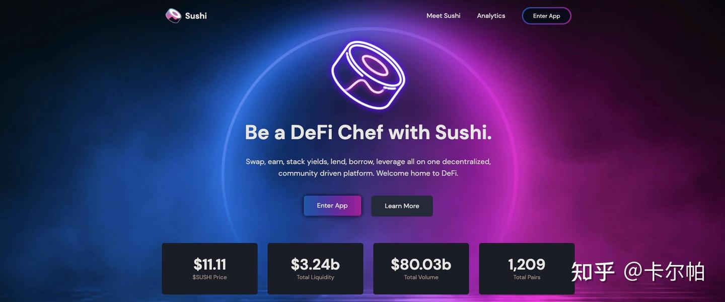 区块链产品研究笔记——SushiSwap是什么？ - 知乎