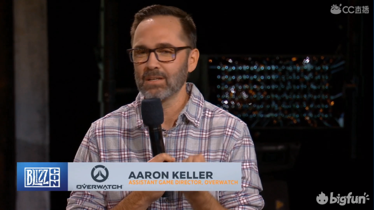 随后他和aaron keller对overwatch 2进行了更加详细地介绍.