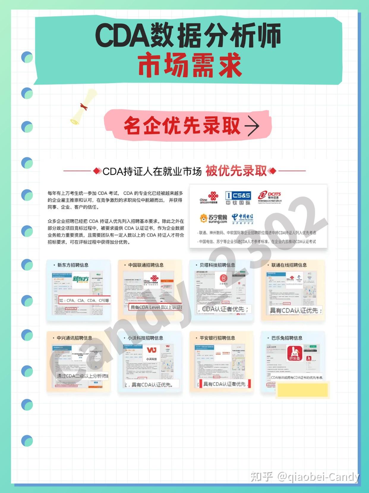 CDA数据分析师认证-2026年报考流程如下！ - 知乎