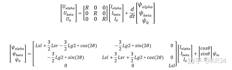 PMSM电压方程 dq轴的推导 - 知乎