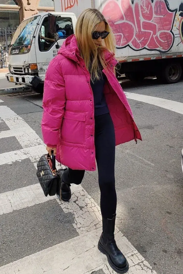 【彩色羽绒服】