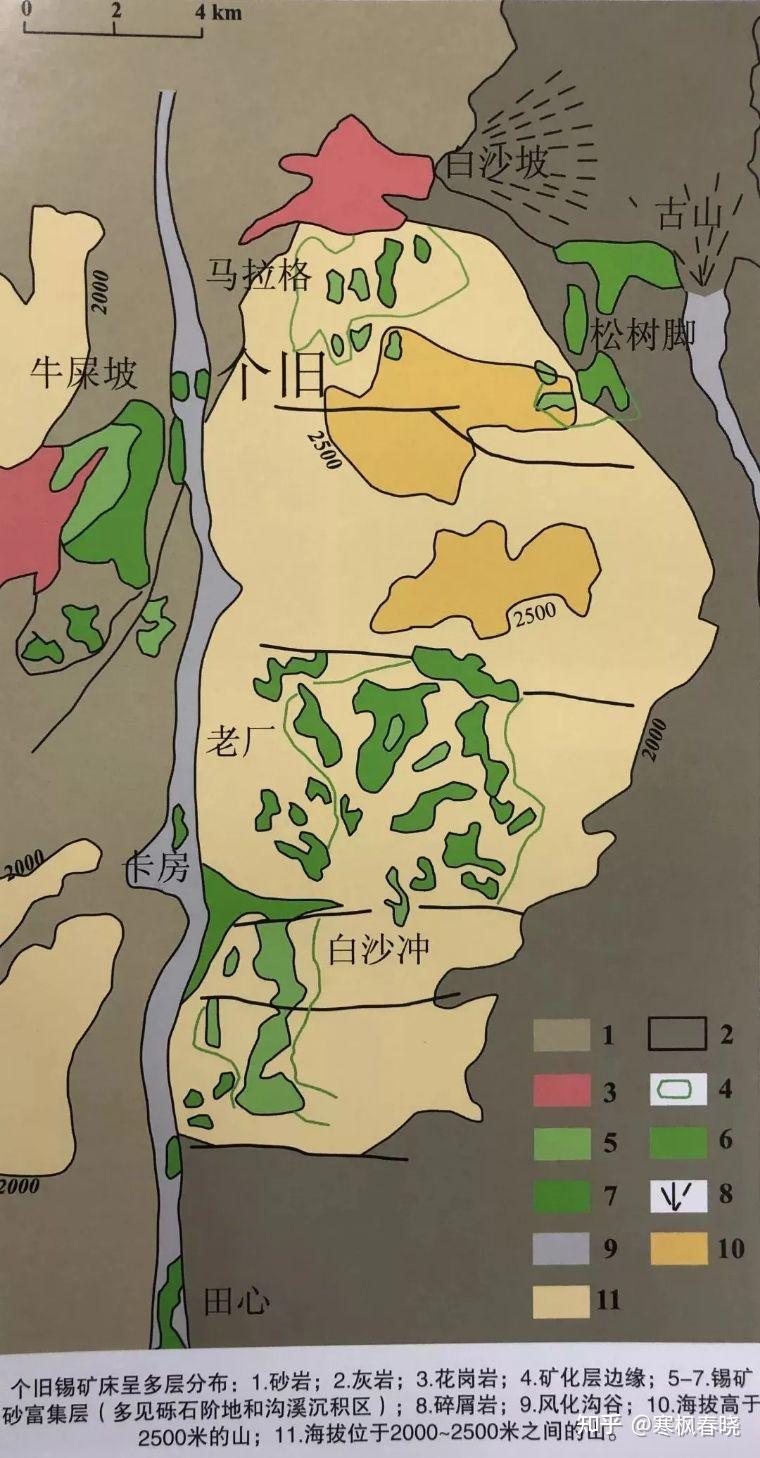 石,搞地矿的一定不会陌生,因为云南个旧有可以追溯到明朝的著名锡矿群