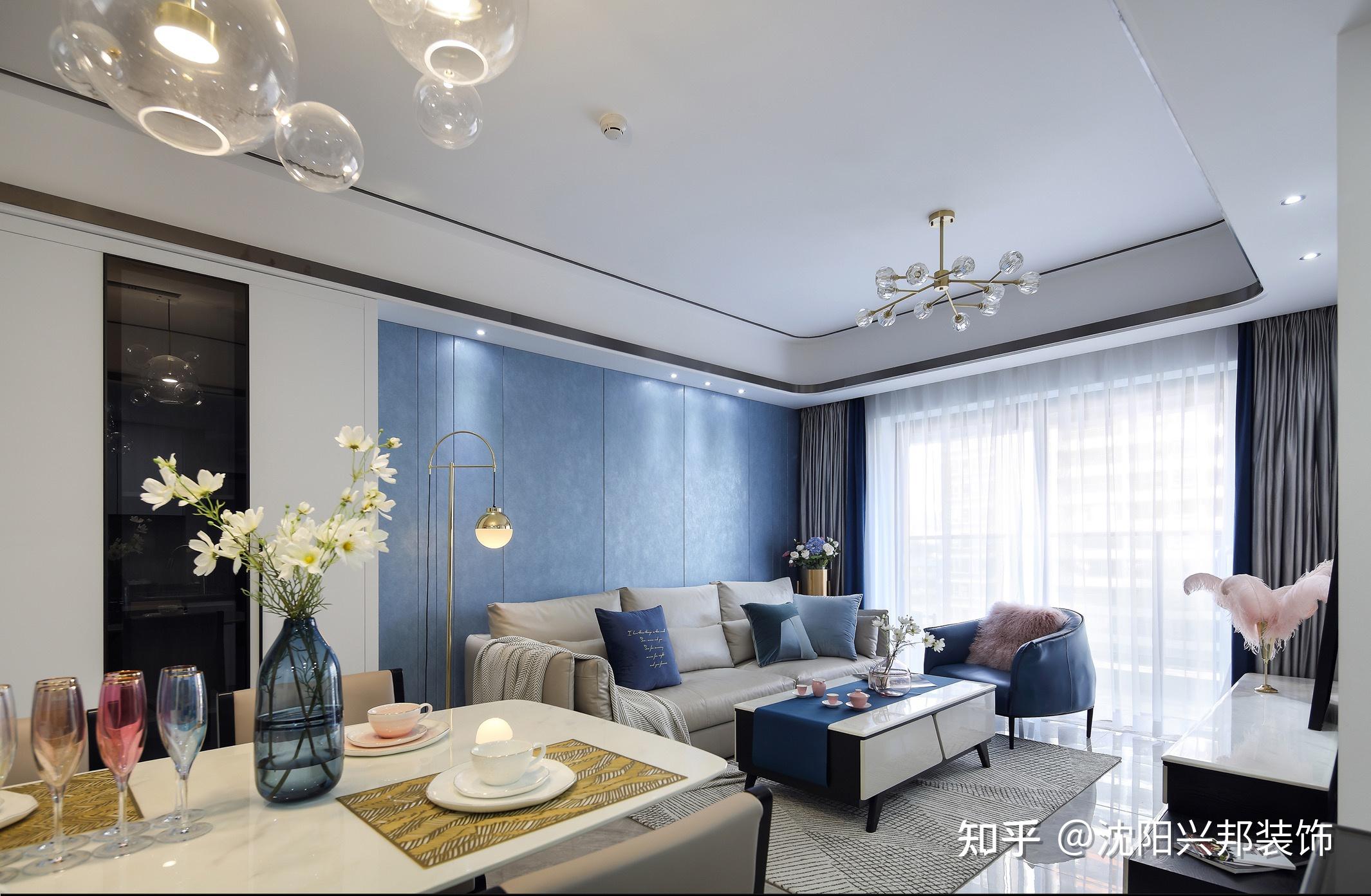 沈阳装修公司兴邦整装分享清新的现代风格花园式小家