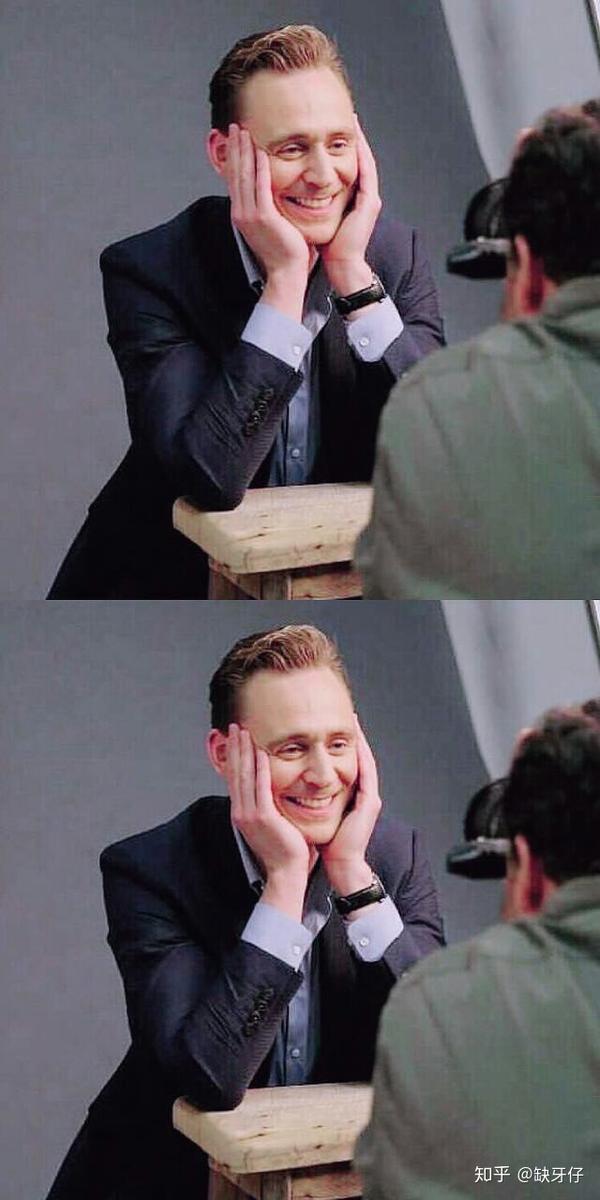 一个人笑和不笑有多大的差别