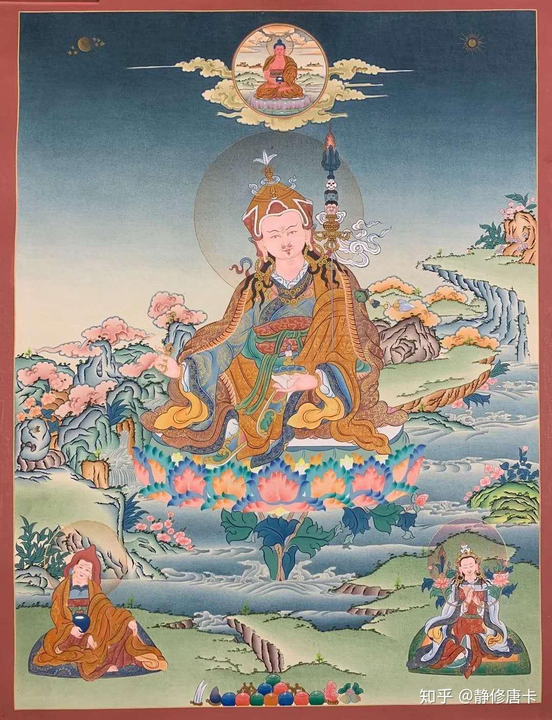19世纪 白玛哈嘎拉唐卡.jpg (1591×2500)