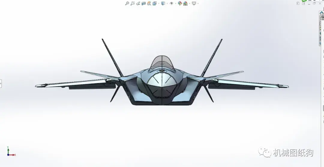 【飞行模型】J20歼20隐形战斗机模型3D图纸 Solidworks设计 - 知乎