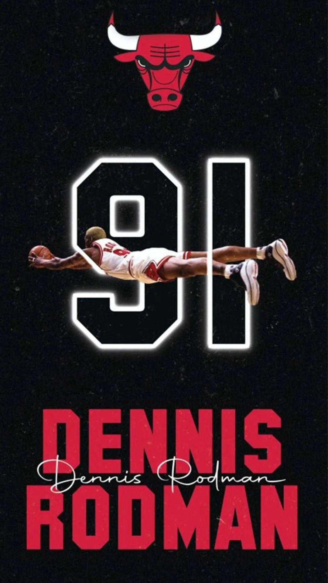 【篮球壁纸】|你敢直视吗?大虫-丹尼斯·罗德曼高清壁纸