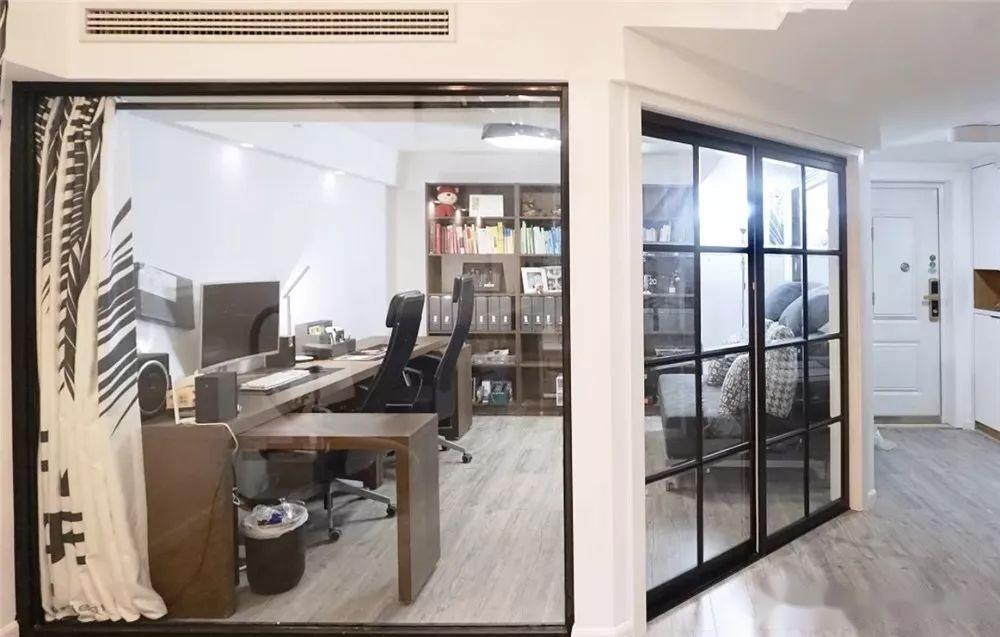 用半墙隔断轻松打造半开放式书房,让家更实用更通透 - 知乎