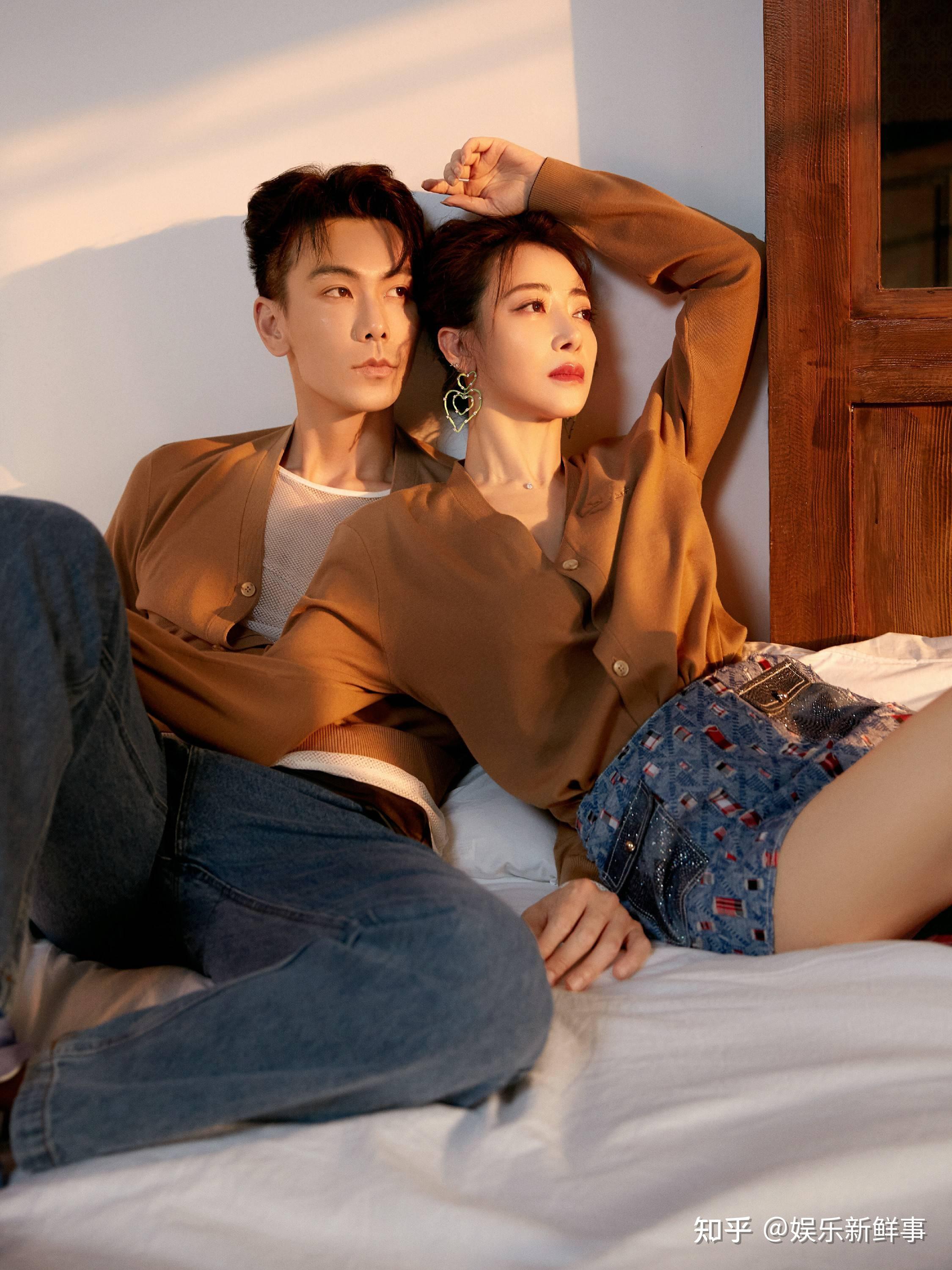 陈紫函戴向宇最新情侣装大片来袭 防腐剂夫妇穿出最in深秋风