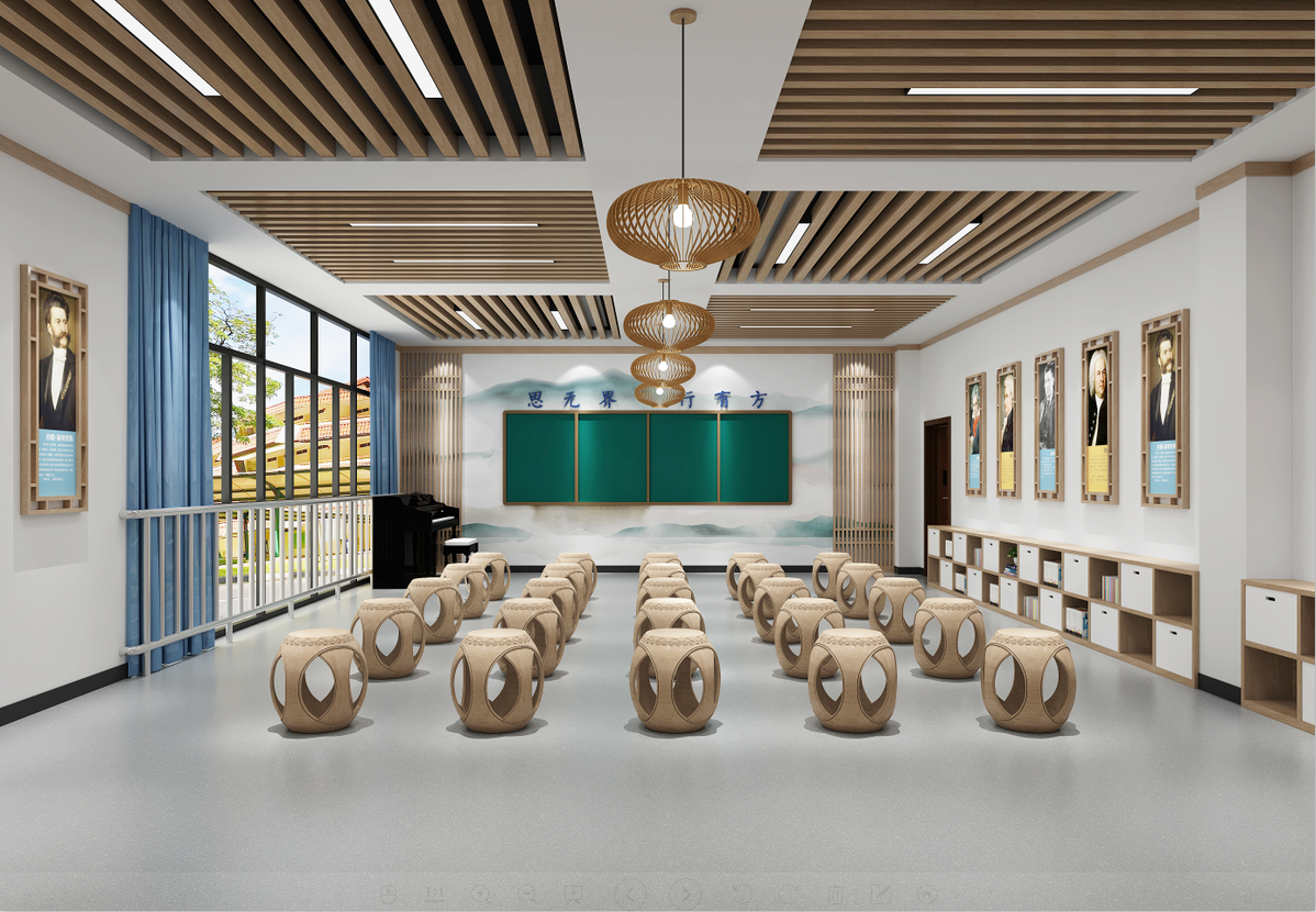 学校功能室设计——多彩校园文化,多元智趣课程