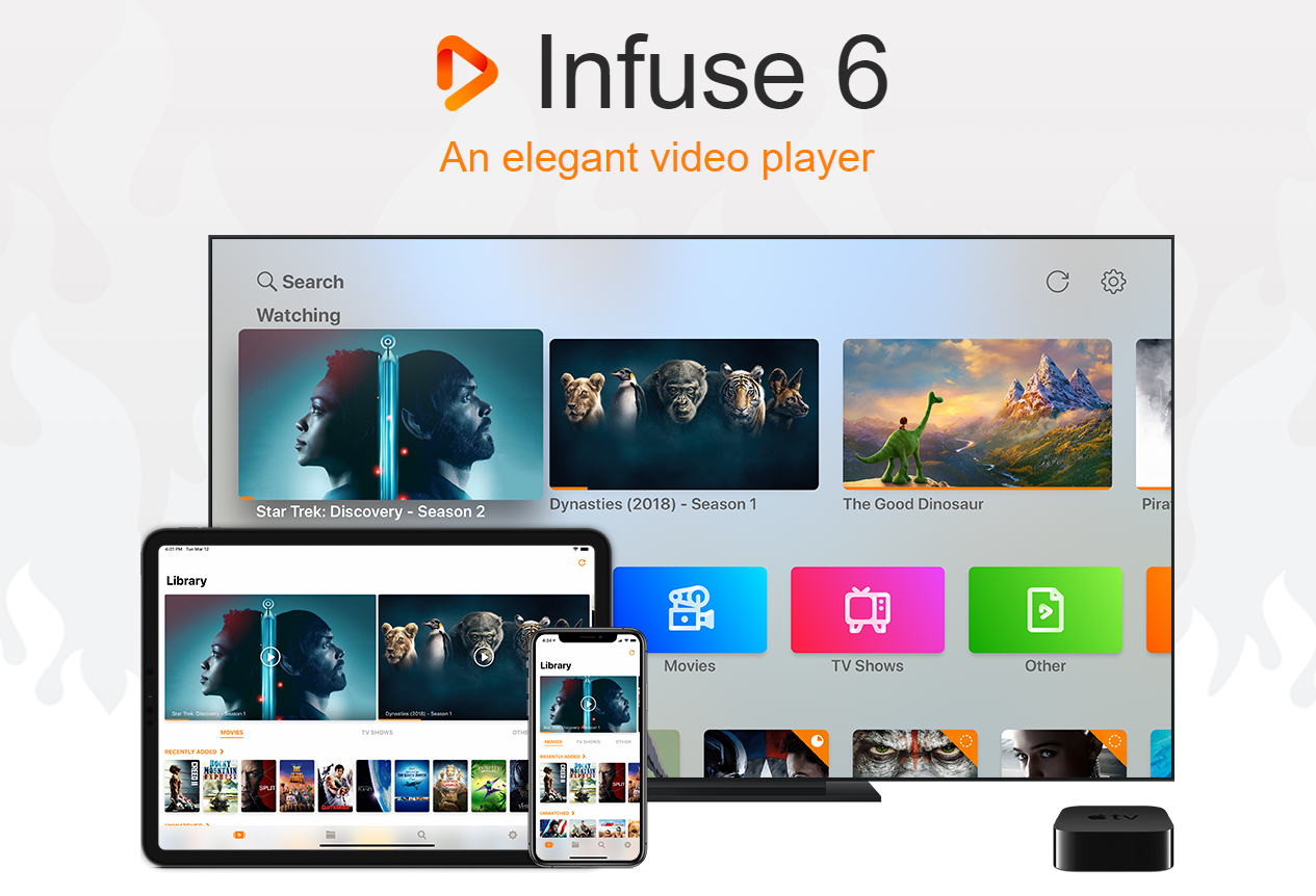 vlc streamer vs infuse