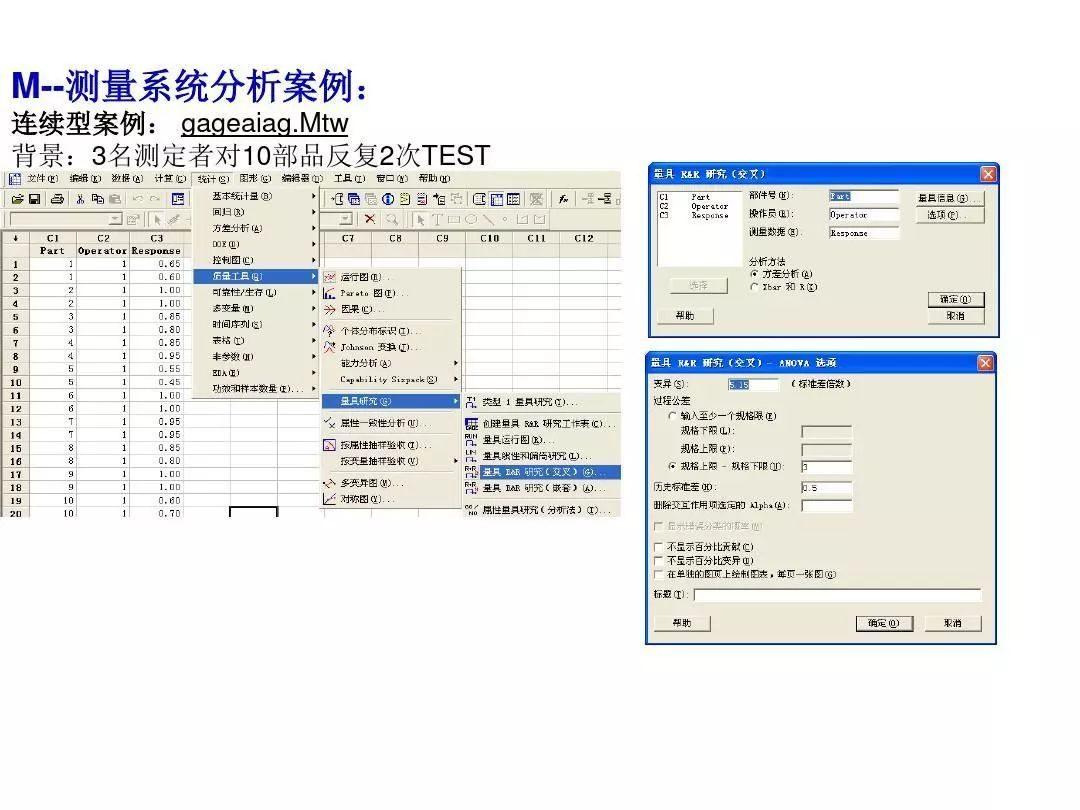 如何用Minitab做MSA？超级实用的详细案例来啦！ - 知乎