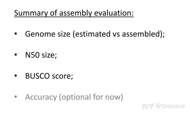 从头全基因组组装De novo whole genome assembly - 知乎