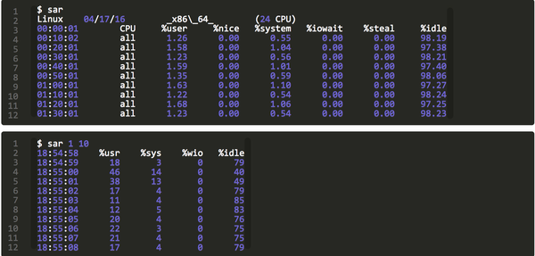 Centos Cpu 確認
