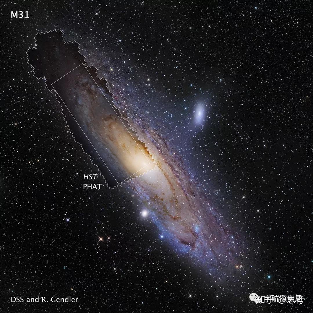 从哈勃到哈勃深空场一男神带你肉眼看仙女座星云