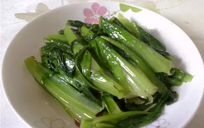 糖尿病食谱清炒油麦菜